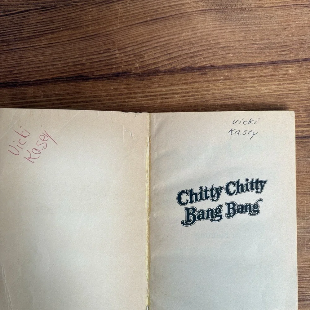Chitty Chitty Bang Bang Ian Fleming Starline PB 4th Print 1973